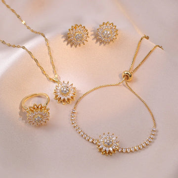 Sunshine Bloom Jewelry Set